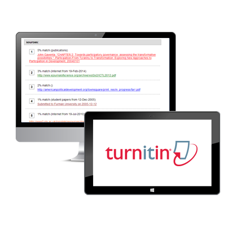 Turnitin论文查重检测系统官网入口